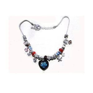 Customized Vintage Bead Pendant Necklace For Women