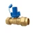 Import Cw617n Brass Lockable Water Meter Ball Valve from China