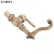 Import CYEN Design wall mounted basin taps antique gold copper body bath basin sink mixer tap brass basin faucet from China