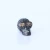 Import CZ Micro Pave 925 Sterling Silver Metal Bracelet Skull Beads, Gold Skull Head Beads MJCC060 from China