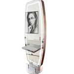 Damiao 1 Mini Care Station, For Home Use Stationer Crimping Stationed Hair Dryer Mirror
