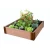 Import Decorative planter diy waterproof outdoor wood plastic composite flower pots garden box raised garden bed WPC composite planter from China