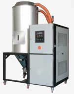 dehumidifier drying loader plastic raw material hopper dry 100kg hopper dryer for plastic injection molding machine