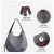 Import design canvas ladies shoulder tote bag  large capacity casual simple handbags for women from China
