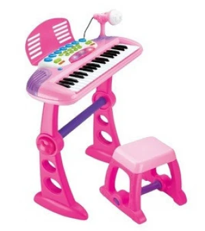 DF 37 keys multifunctional electronic keyboard piano with seat microphone toy musical instrument educational learning toy gift