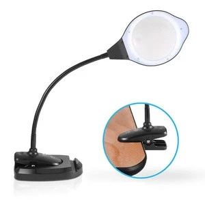 DH-88006 New Arrival 2-in-1 magnifier lamp