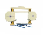 Diamond wire rope saw stone machine for cutting marble and granite block squaring cutter machine