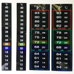 digital paper thermometer Custom Shape Paper Room Thermometer