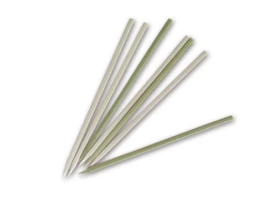 Disposable Bamboo Bbq Tools Flat Kebab Skewers