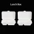 Import Disposable dinnerware sets Paper box Lunch package box from China