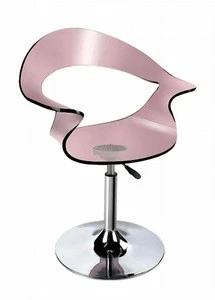 DJ-Y029B Modern Acrylic Chair Leisure Swivel Barber Chair