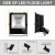 Import DLC listed Outdoor 200W Led Flood Light IP65 Waterproof Floodlights Billboard Light Roadside Lighting from China