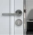 Import Doorplus Modern High Quality Safety Wooden Door Lever Handles Interior Lock,Door Handle Interior from China