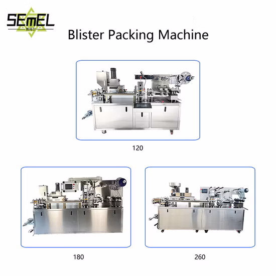 Dpp-260 Mini Blister Packing Machine Capsules Tablet Blister Pack Machine