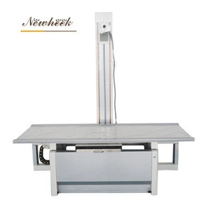 DR Radiography table with 4-way floating top and tube stand accept OEM brand