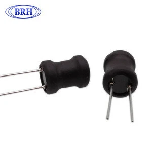 DR9x12 black shielded radial drum core inductor 1mh for PCB