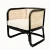 Import Dreamhause Rattan chair single seat sofa chair Nordic living room furniture Hotel backrest chair from China
