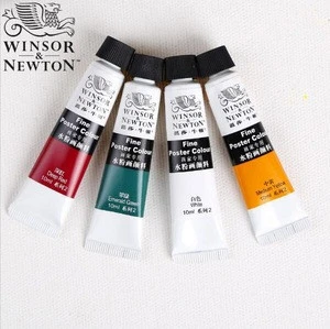drop shipping Winsor&Newton 12/18/24 colors gouache paints finest watercolours painting supplies 10ml/piece