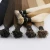 Import dropshipping low moq Indian double drawn cuticle aligned remy hair nano ring human hair extensions from China