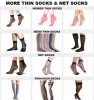 DS-II-1487 women socks transparent thin socks for women ladies nylon socks