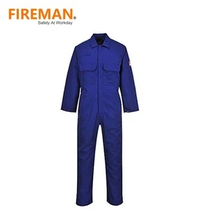 Dual Hazard 7 oz. FR 100% Cotton Coverall Arc Flash Fire Protection FR uniform overall