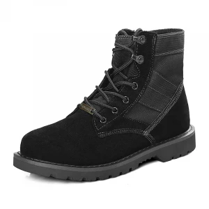 Durable Black Leisure Winter Boots Womens Shoes Boots Flat Sport