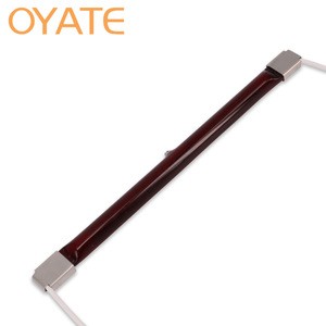 Durable cattle and sheep poultry farm heater parts ruby halogen quartz infrared heating lamp