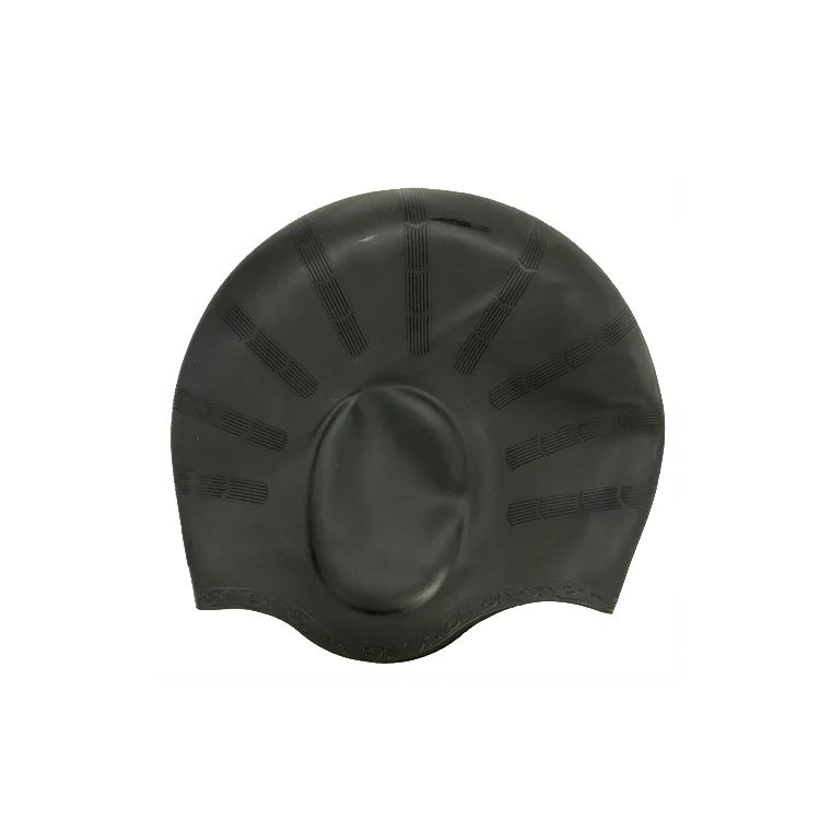 Durable Non-Slip Silicone Swim Cap Protect Ears Swim Cap