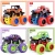 Import DWI Dowellin Pull Back Inertial Rotatable Friction Power Car Rock Crawler Monster Truck toys for kids from China