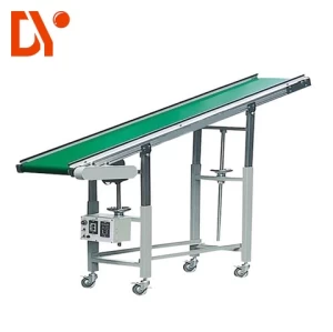 DY90 portable conveyor belt food industry conveyor belt machine system band conveyor