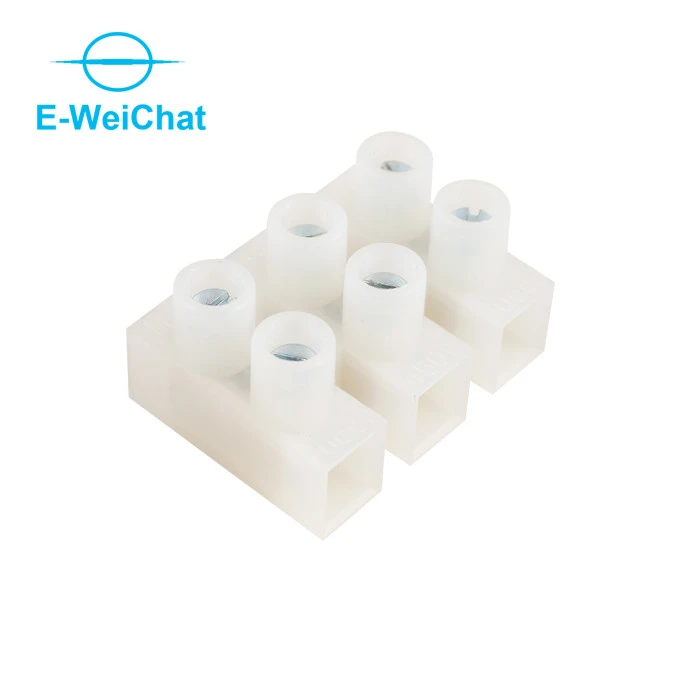 E-Weichat 30A 12 Way Power Cable Screw Wiring Connector Terminal Block