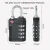 Import Easy Taking Small Size Lovely Zinc Alloy Padlock Tsa Branded Padlock Password Padlock from China