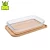 Import Eco-friendly  high borosilicate glass bakeware with bamboo lid from China
