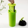 Eco-Friendly material  plastic shaker bottle bpa free protein