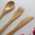 Import Eco friendly Portable Travel Bamboo Cutlery Set including Spoon,fork,knife from China