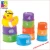 Import Educational 10pcs figures folding stack cup baby toy for 6months from China