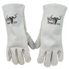 Electric welding welding heat insulation wear-resistant cowhide high temperature and scalding soft welding gloves