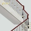 Electroplating garden indoor outdoor stainless steel outdoor stair railing modern stainless steel precast baluster
