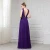 Elegant Purple Large Size Women Dress Formal Evening Dresses