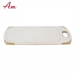 Environment-friendly natural rice husk anti-skid chopping board, cutting board