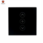 EU UK Standard Tuya Alexa  Timer WiFi Smart Touch Dimmer Switch for LED Light