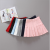 Import Europe and the United States 2020 spring  women&#39;s Half pleated skirt  short skirt from China