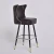 Import European American leather Korean Nordic coffee use stainless steel luxury bar chairs from China