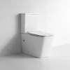 European bathroom water closet back to wall toilet rimless floor stand wc sanitary ware