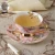 Import European bone china creative with spoon phnom penh afternoon ceramic coffee cup set tea cup saucer from Pakistan