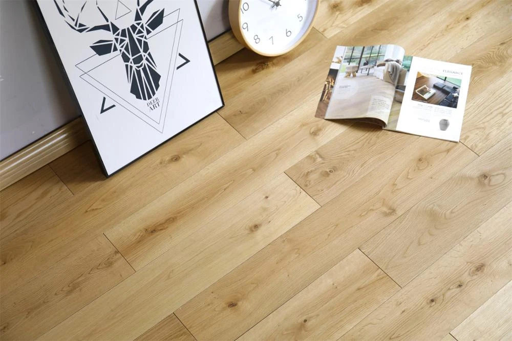 european oak solid wood hardwood flooring with high quality