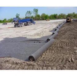 Excellent Water Permeability Non Woven Geotextile for road construction