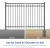Import Expandable horizontal plexiglass square tube metal fence panels for sale from China