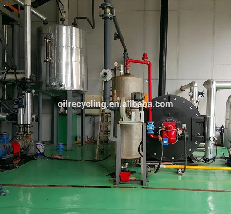 Export quality products Motor Engine Oil Processing Line For Diesel Oil