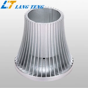 extruded aluminum profiles heatsink for led lamp cup